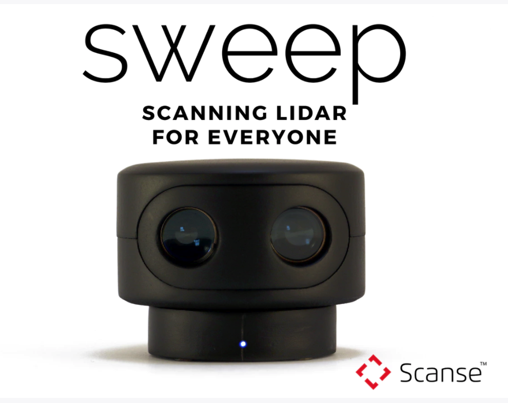 Sweep: the $300 LIDAR for enthusiasts